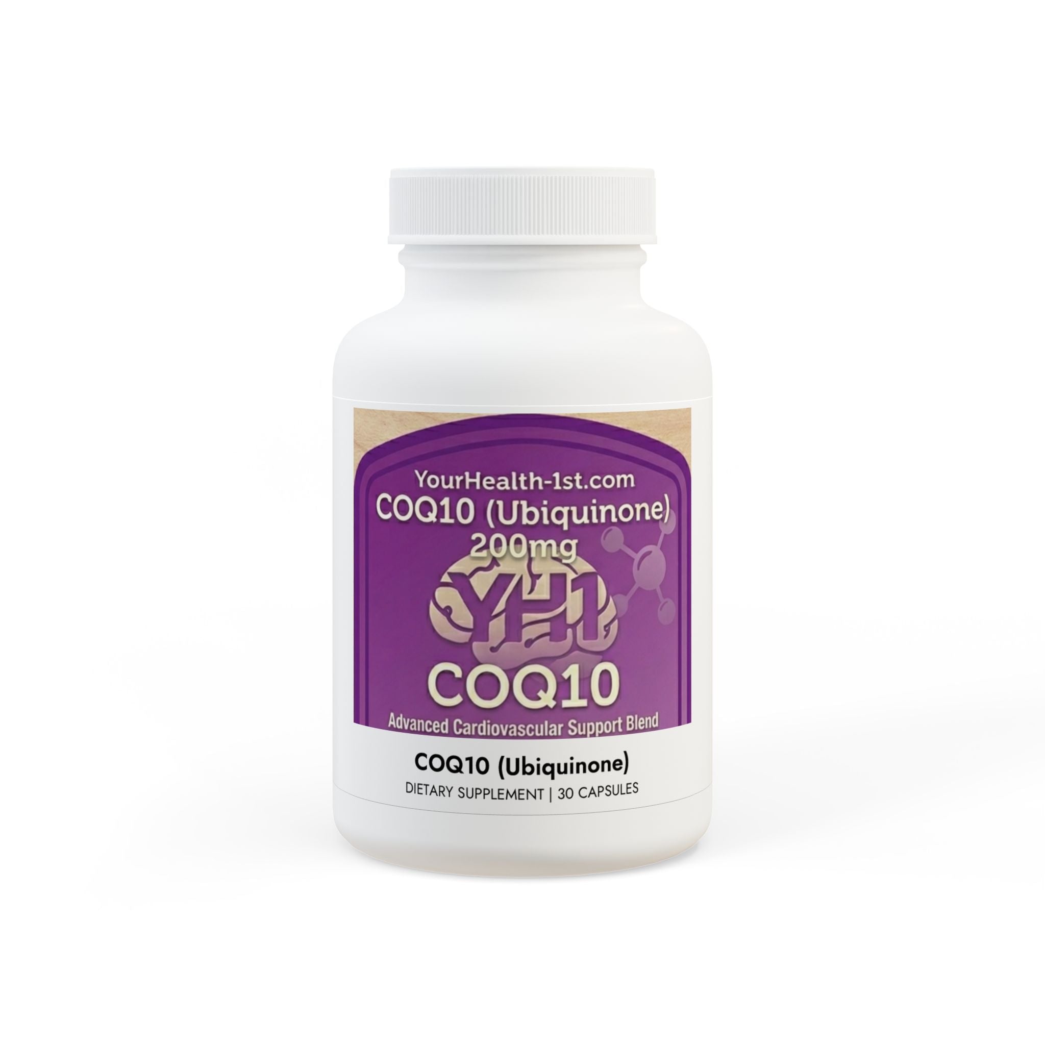 CoQ10 (Ubiquinone) Supplement (30 Capsules)
