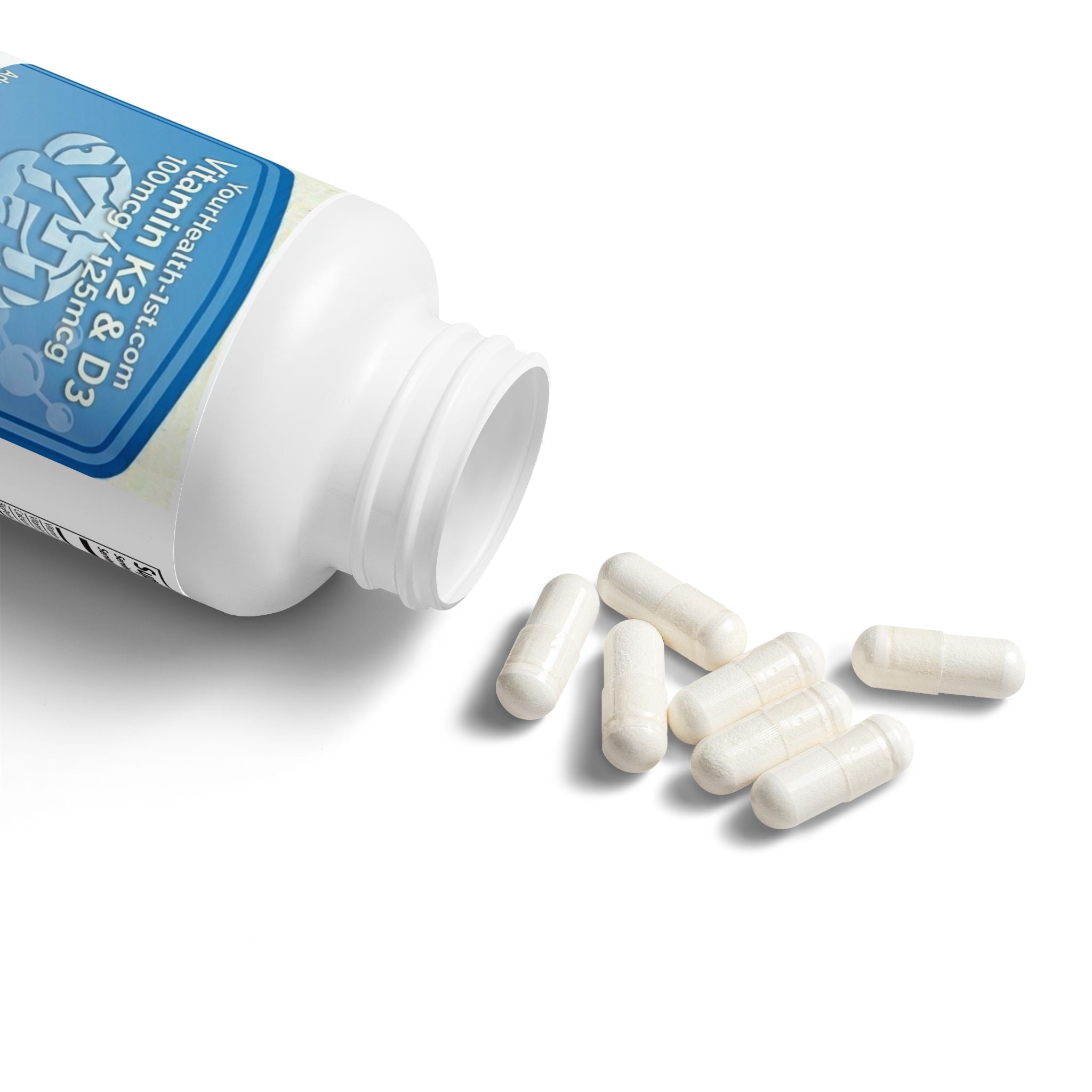 Vitamin K2 + D3 Supplement (60 Capsules)