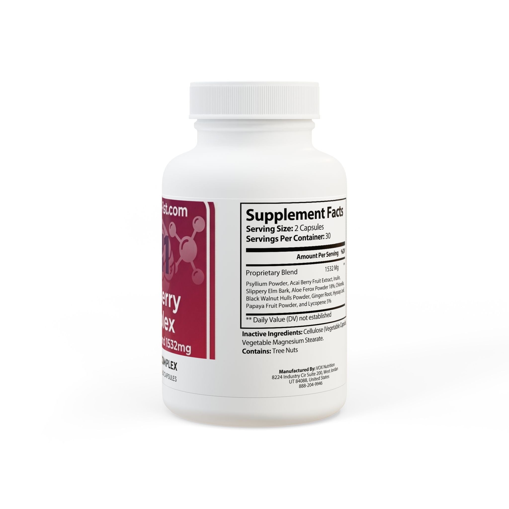 Acai Berry Complex Supplement (60 Capsules)