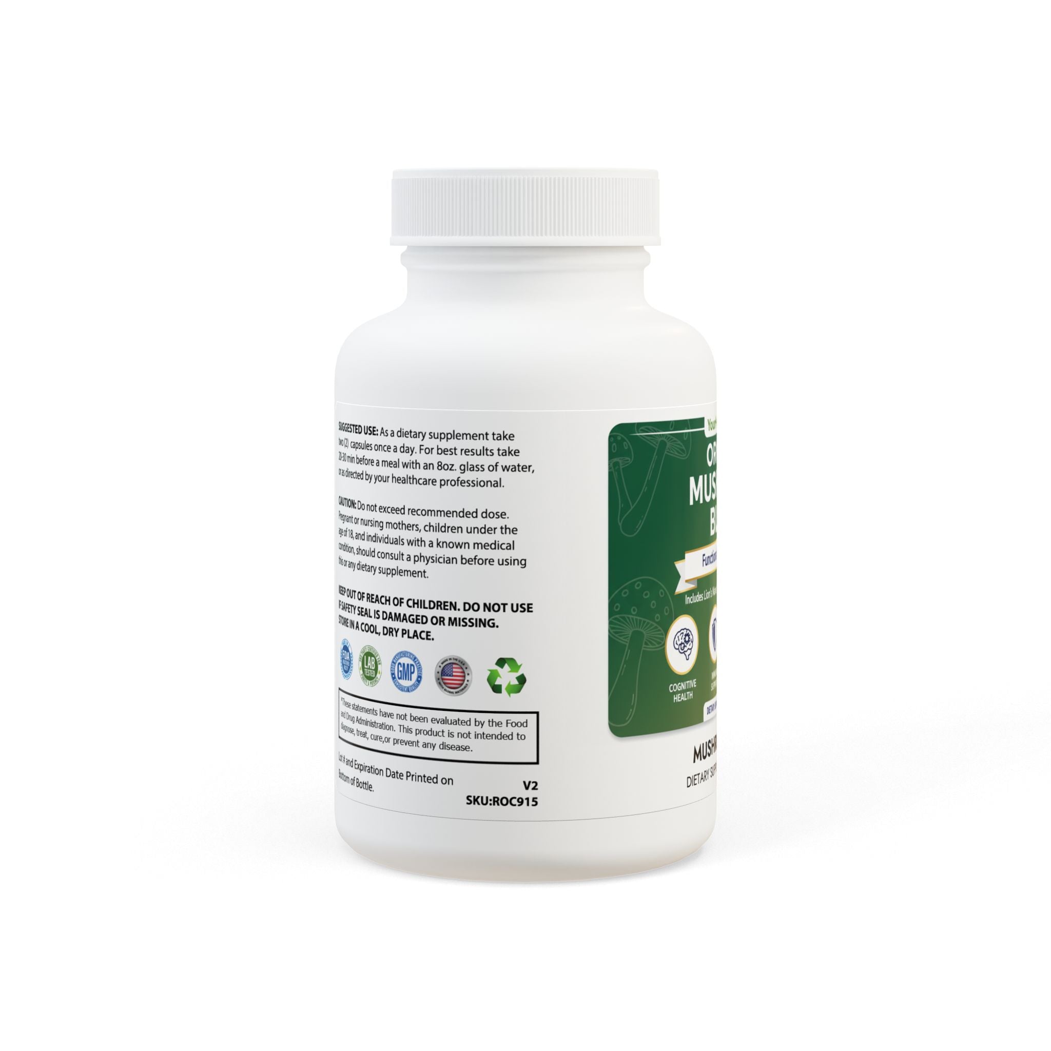 Mushroom Blend Supplement (60 Capsules)